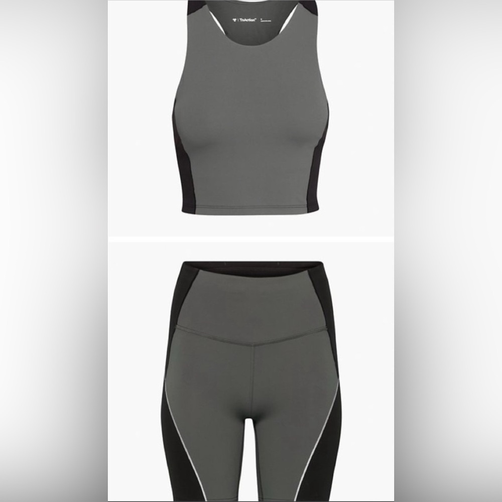 TnAction biker shorts and top set